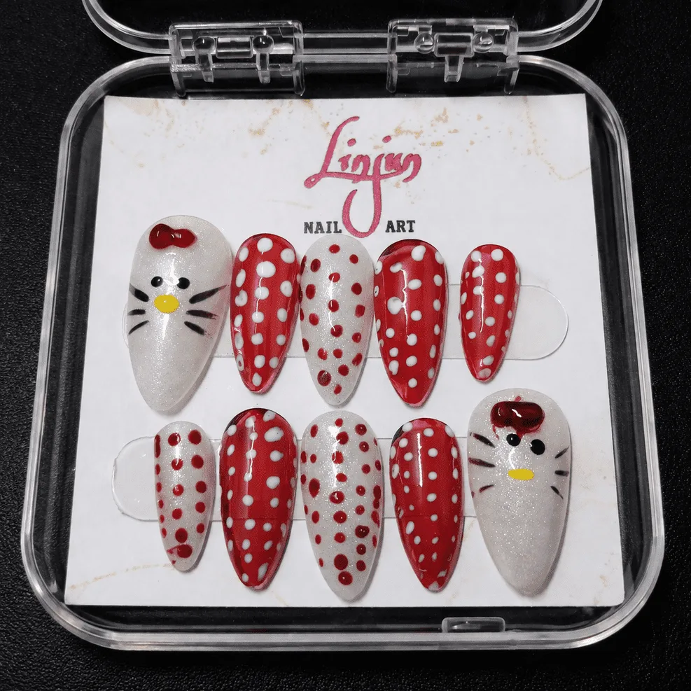 LJ 0006 - ( Polkadot & Hello Kitty )