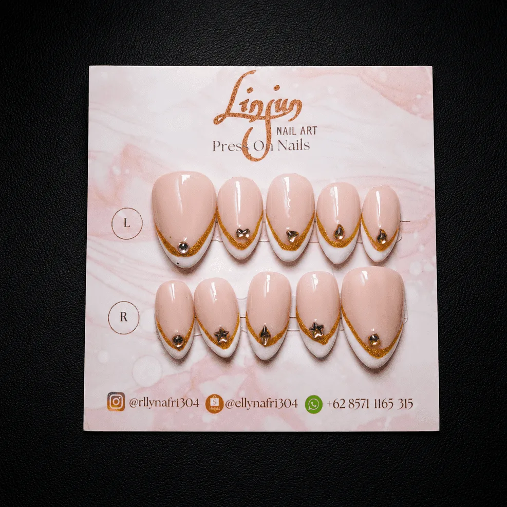 LJ 0009 - ( Elegant Nude Gold )
