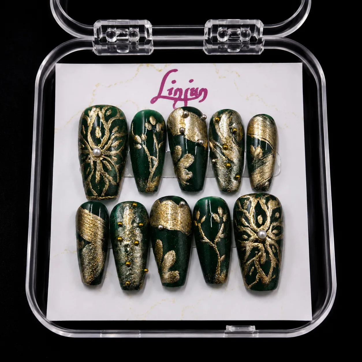 LJ 0026 - ( Emerald Gold Luxury )  =  Rp 30.000