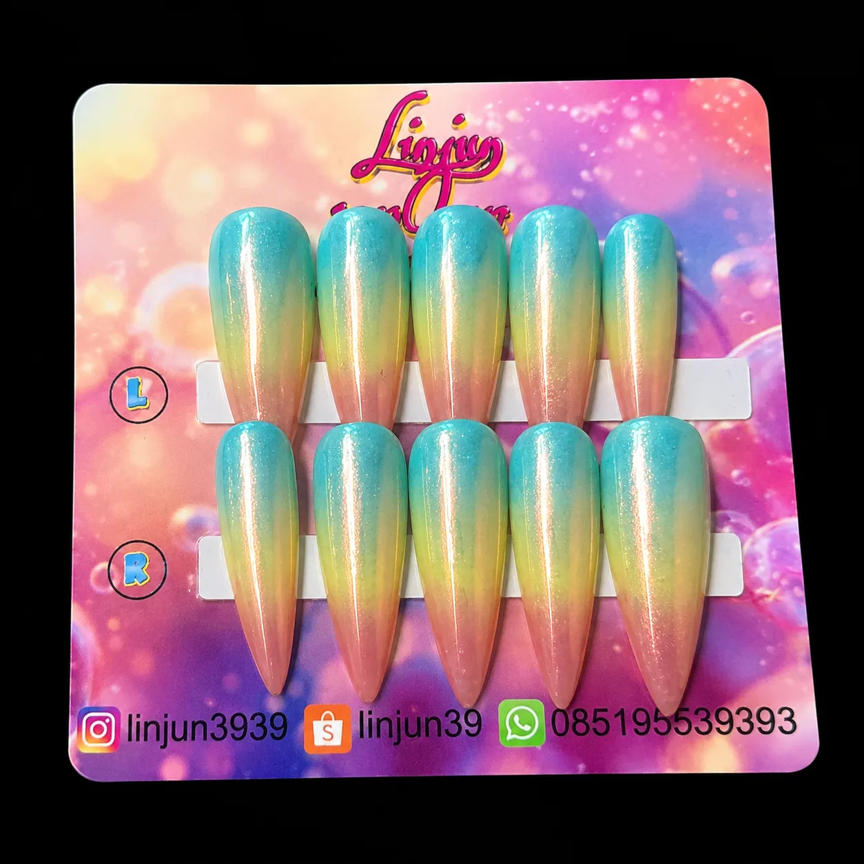 LJ 0042 - ( Ocean Glow )  =  Rp 30.000