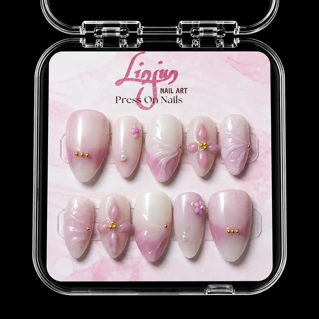 LJ 0053 - ( Soft Pink Pearl )  =  Rp 30.000