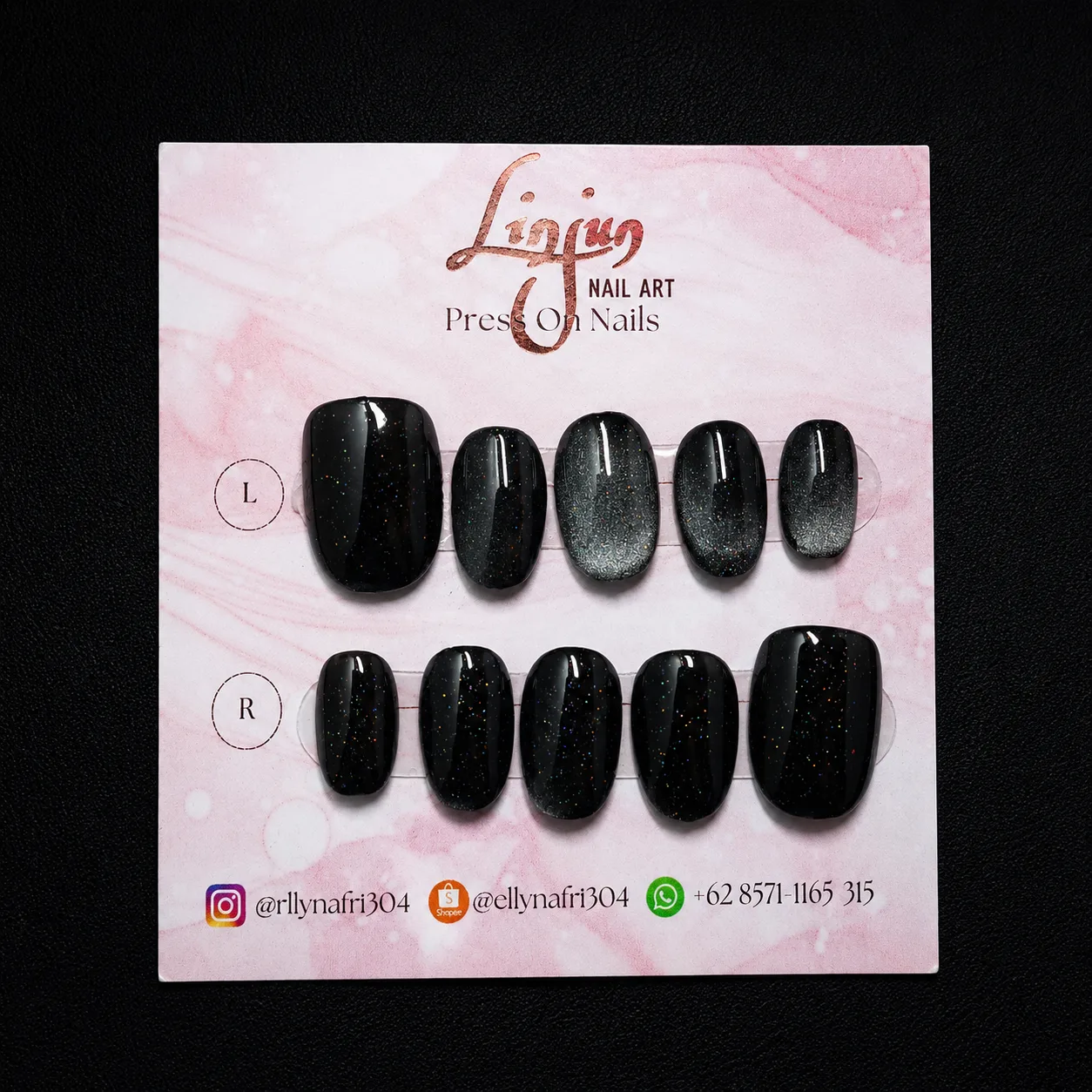 LJ 0055 - ( Black Galaxy )  =  Rp 30.000