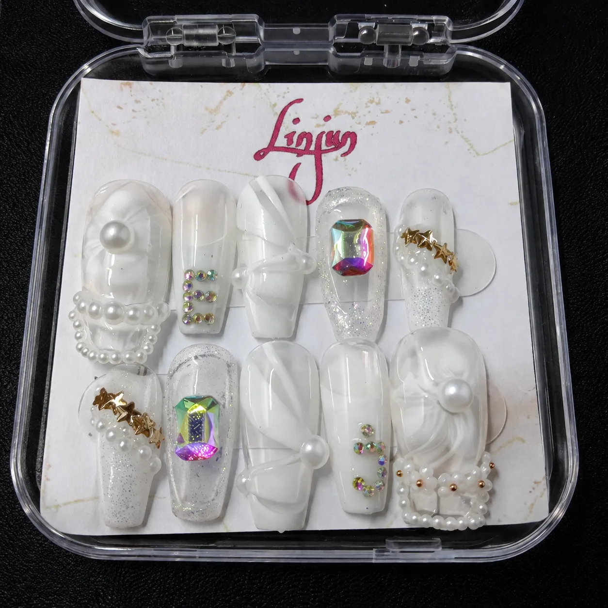 LJ 0056 - ( Pearl Crystal Luxury )  =  Rp 30.000